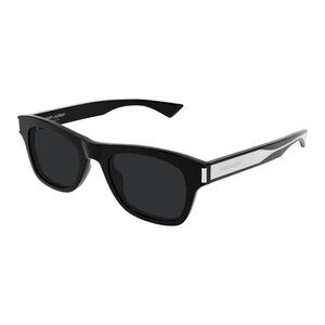 NWT Yves Saint Laurent SL-877 Black Crystal 51mm Sunglasses